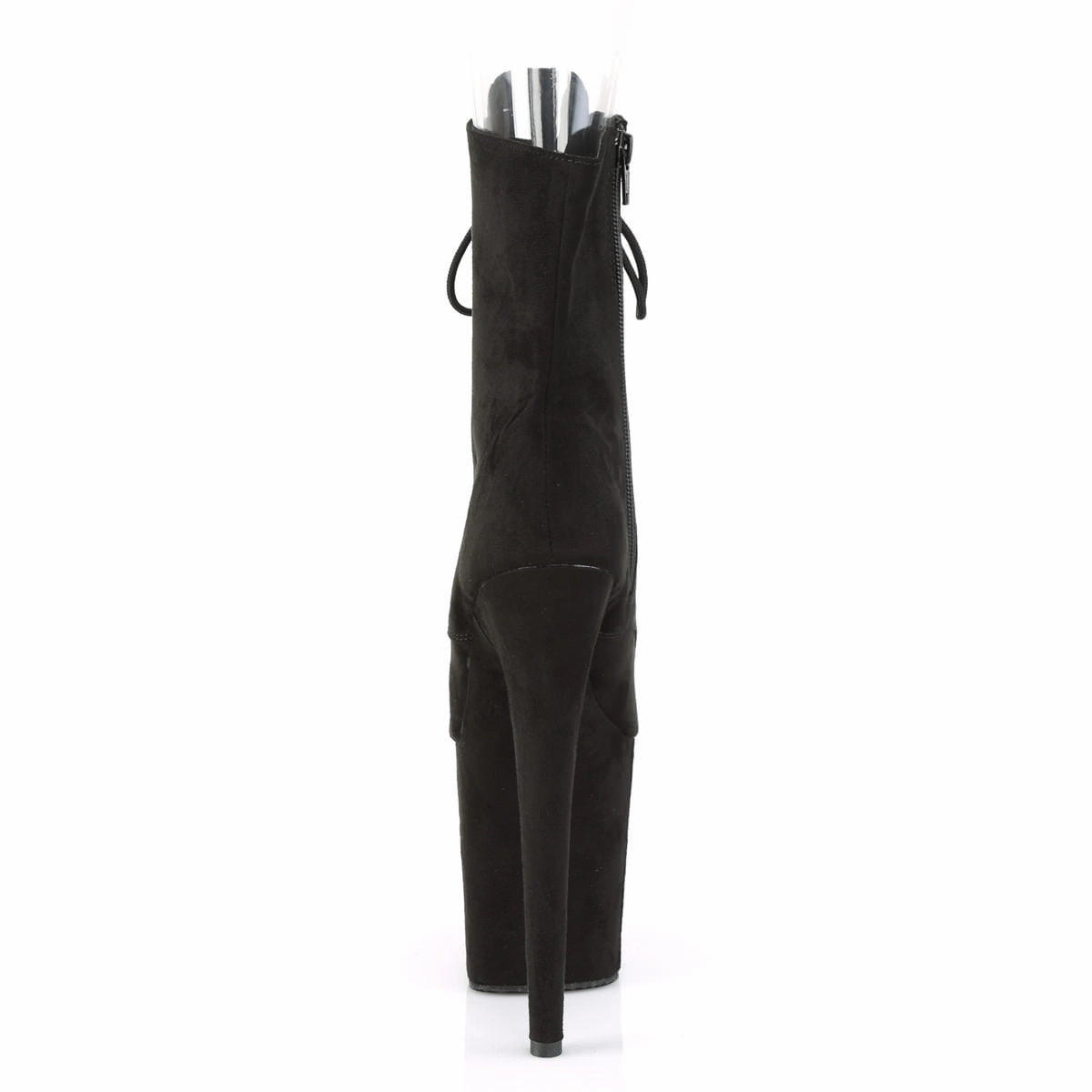 8 Inch Heel FLAMINGO-1021FS Black Suede