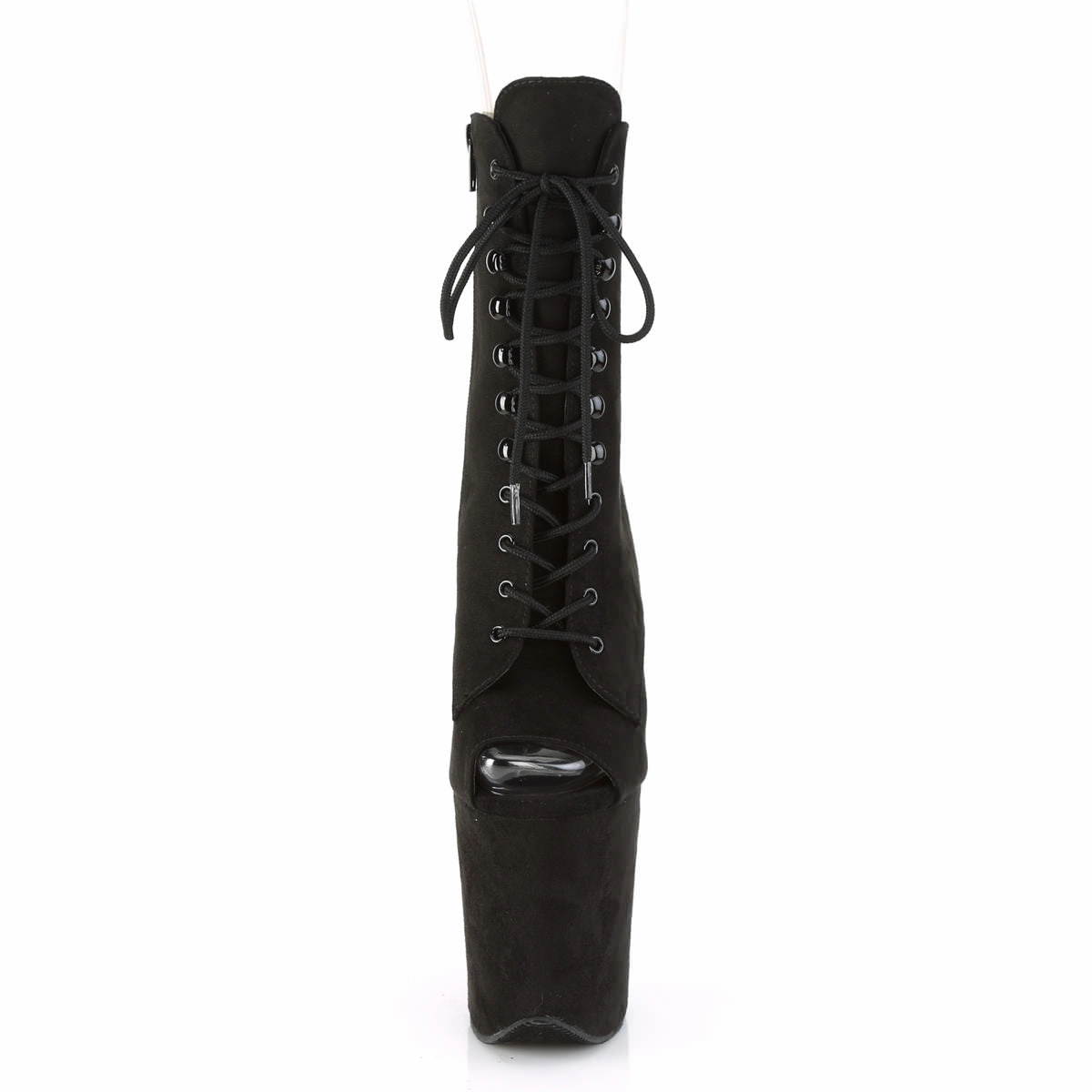 8 Inch Heel FLAMINGO-1021FS Black Suede