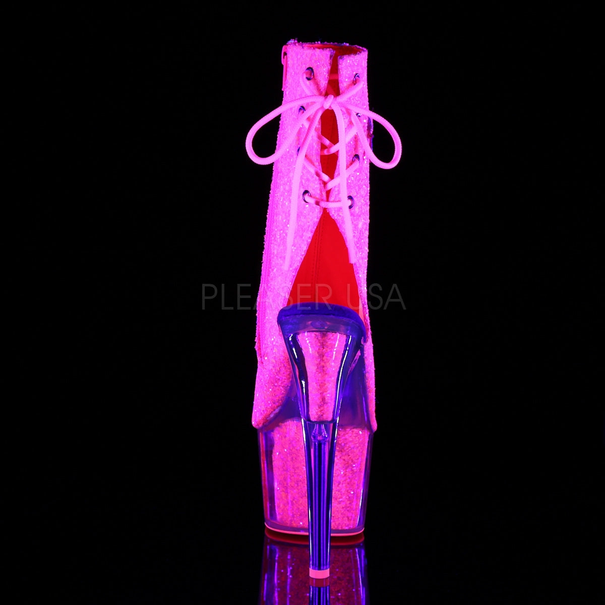 ADORE-1018G  Neon Pink Glitter/Neon Pink Glitter