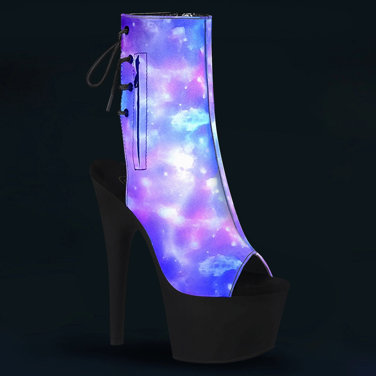 ADORE-1018REFL  Purple-Blue Reflective/Black Matte
