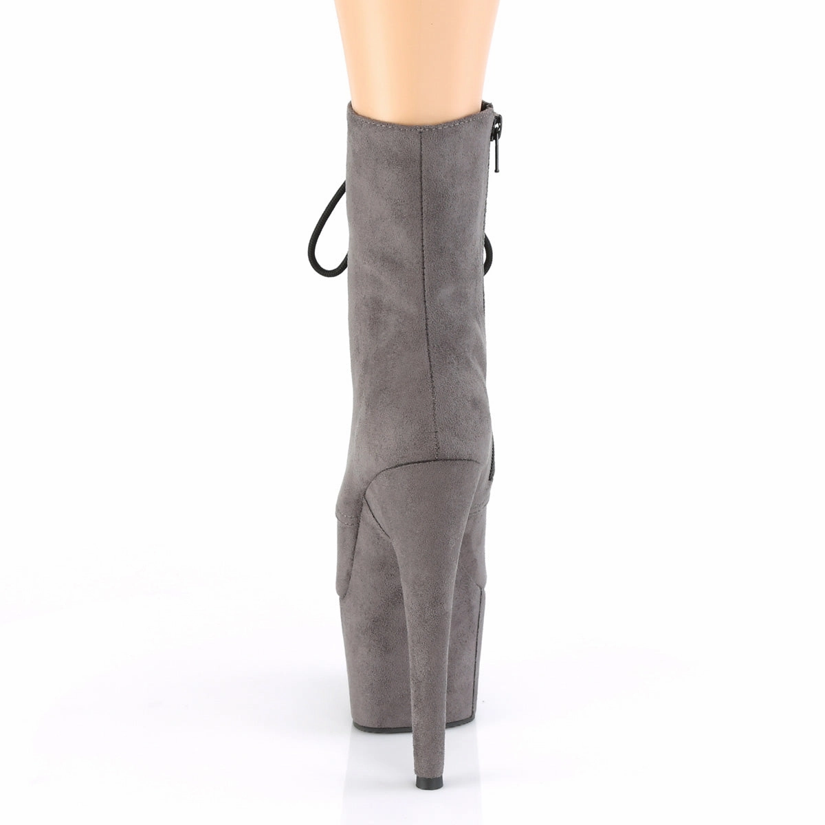 ADORE-1020FS  Grey Faux Suede/Grey Faux Suede