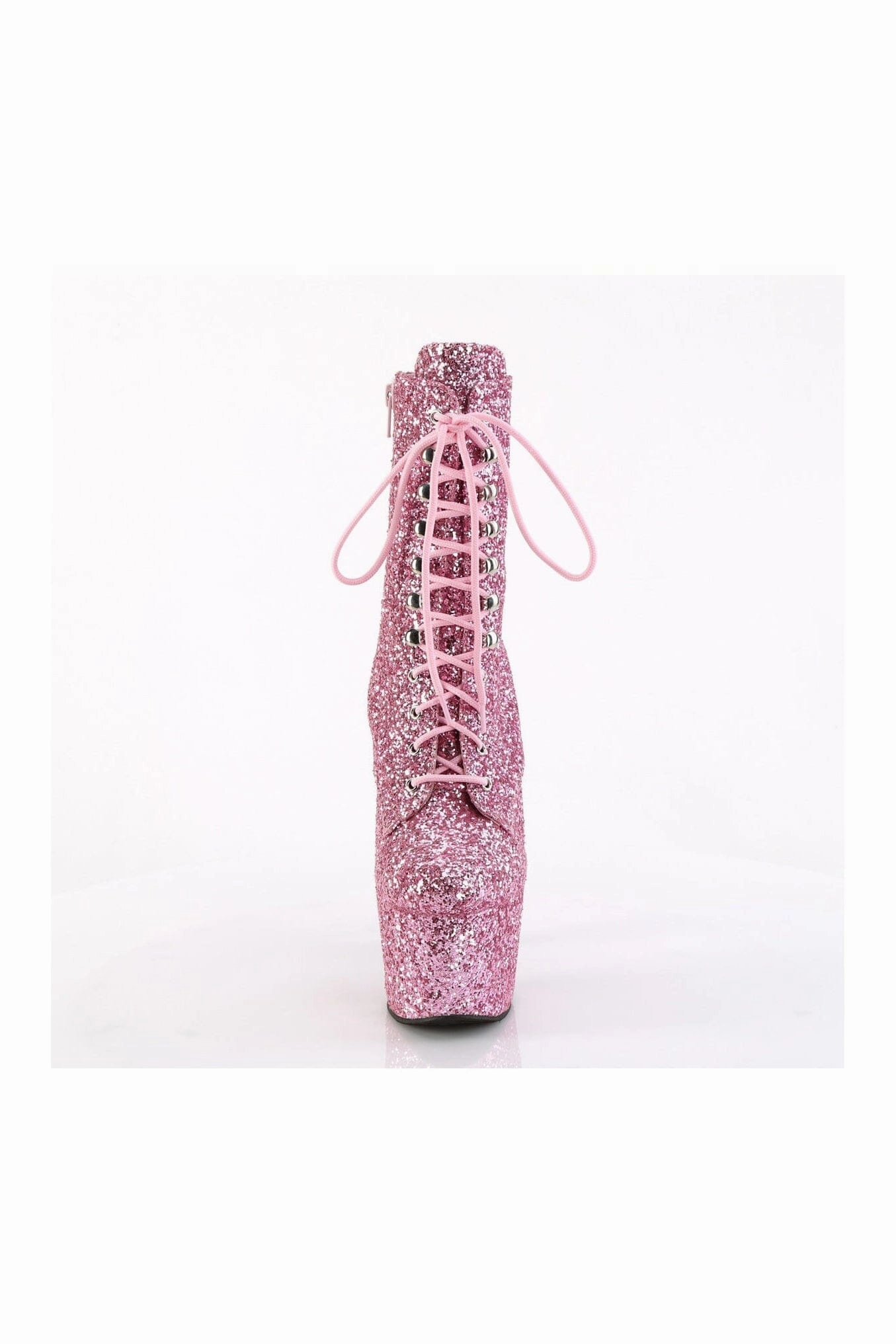 ADORE-1020GWR Pink Glitter Ankle Boot