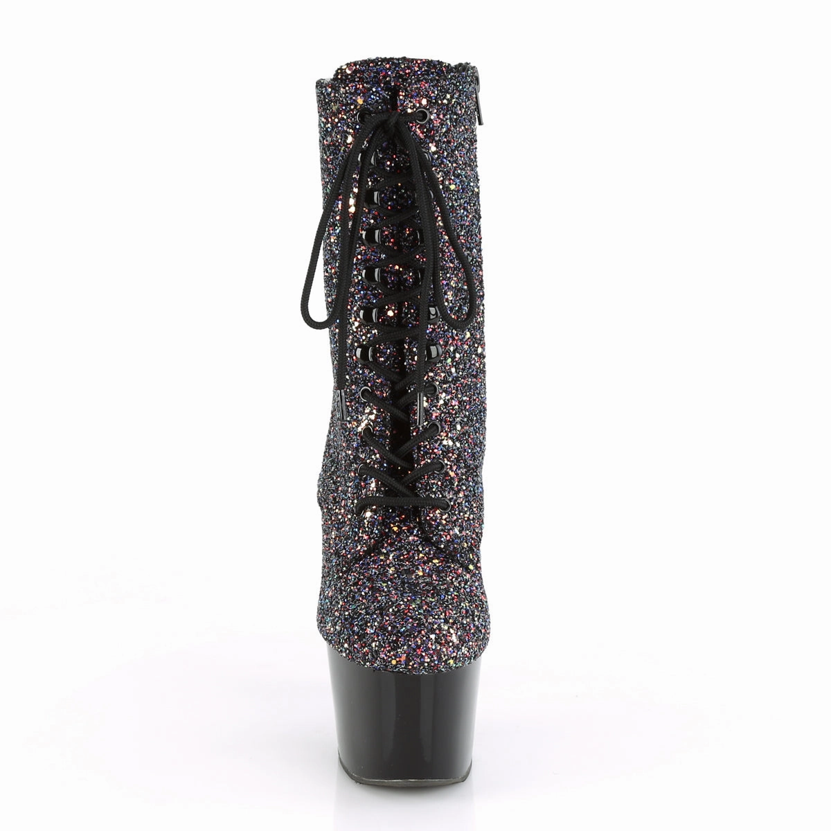 ADORE-1020LG  Purple Multi Glitter/Black
