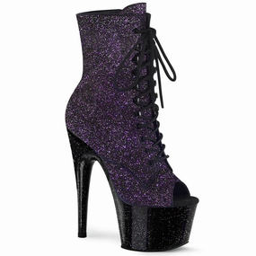 ADORE-1021OMBG  Purple Glitter/Black