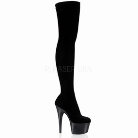 ADORE-3002  Black Str Velvet/Black