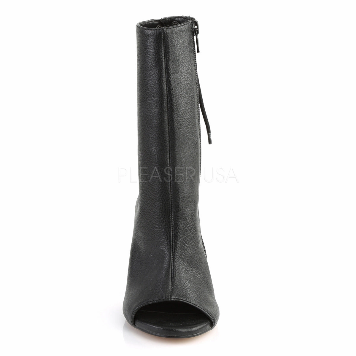 AMUSE-1018  Black Faux Leather
