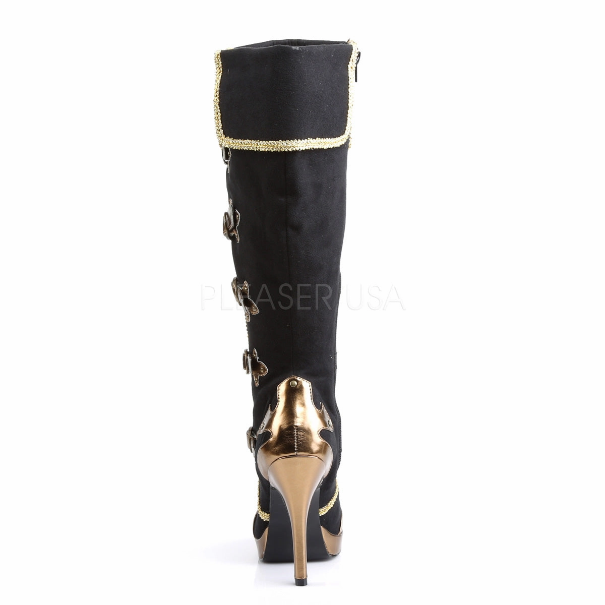 ARENA-2012  Black Microfiber-Gold Pu