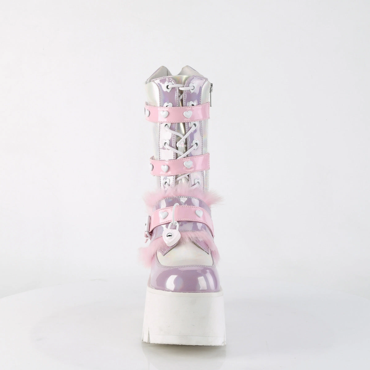 ASHES-120  Baby Pink-Lavender Holographic Patent