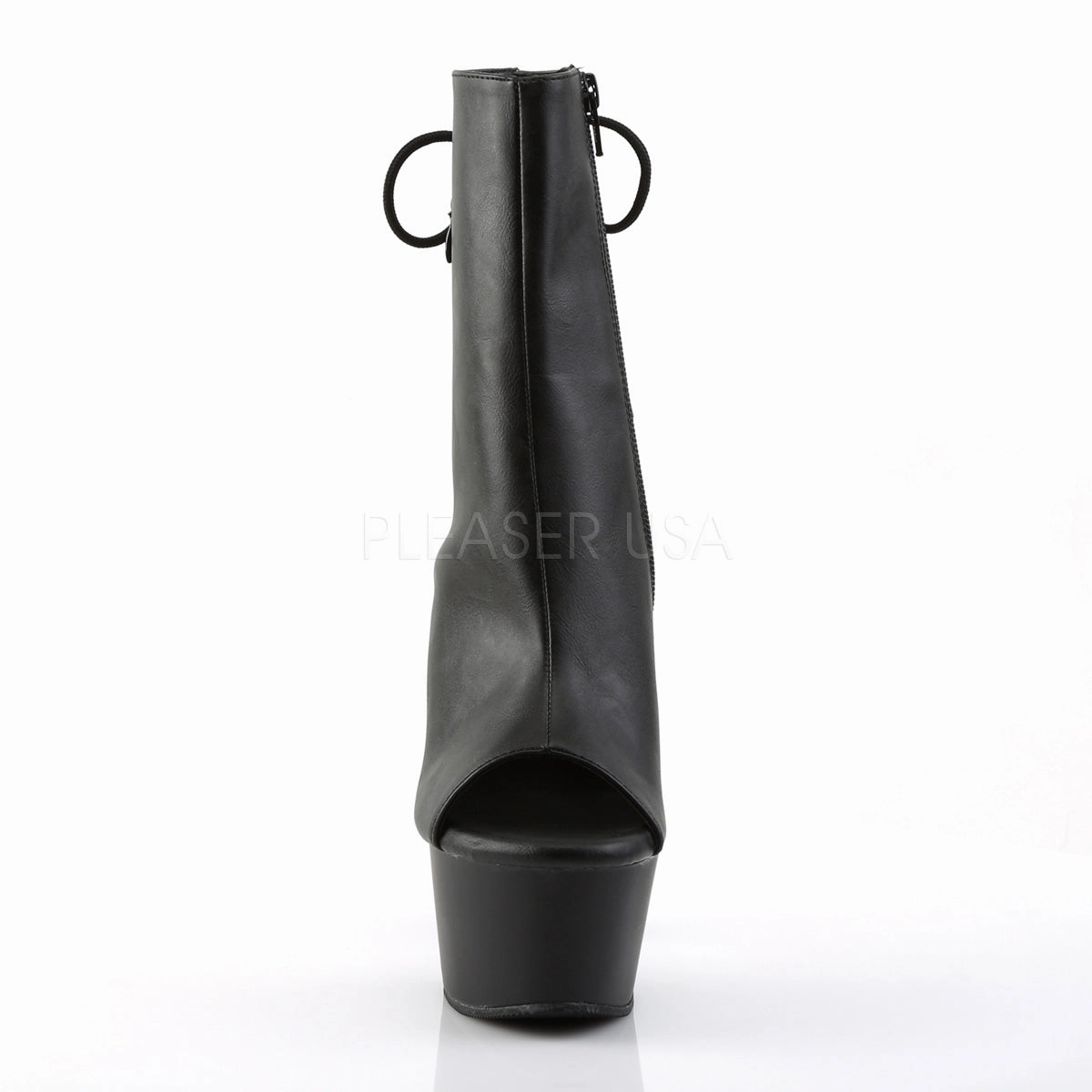 ASPIRE-1018  Black Faux Leather/Black Matte