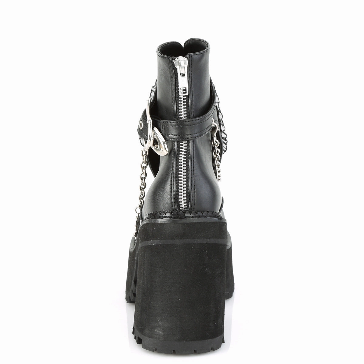 ASSAULT-55  Black Vegan Leather