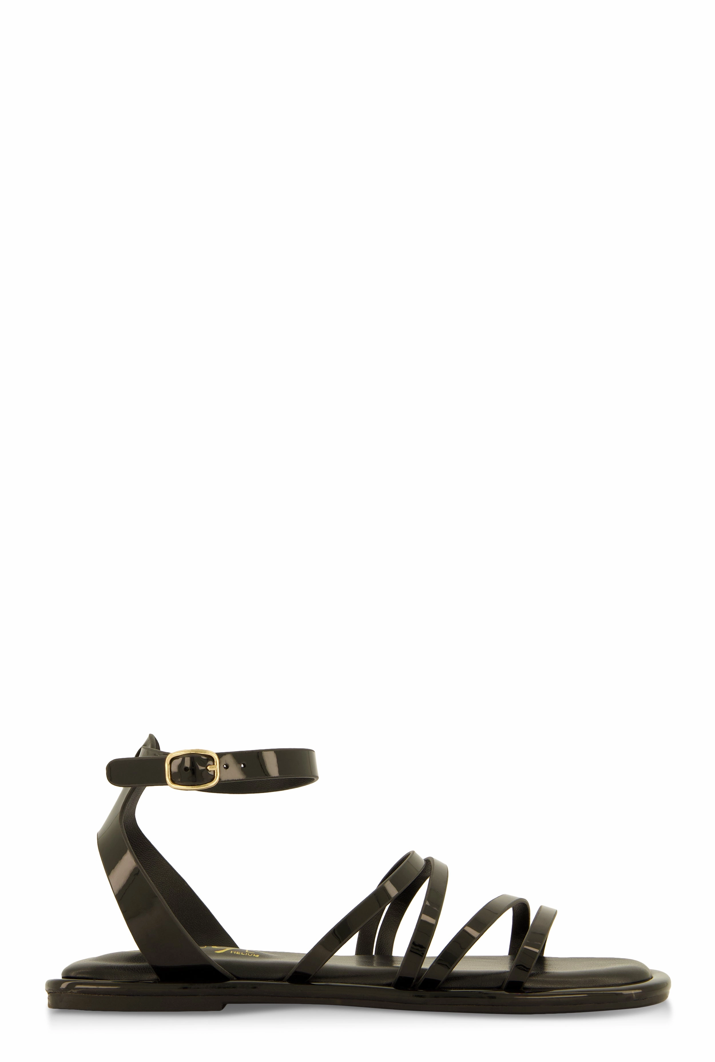 Asymmetrical Strappy Flat Sandals