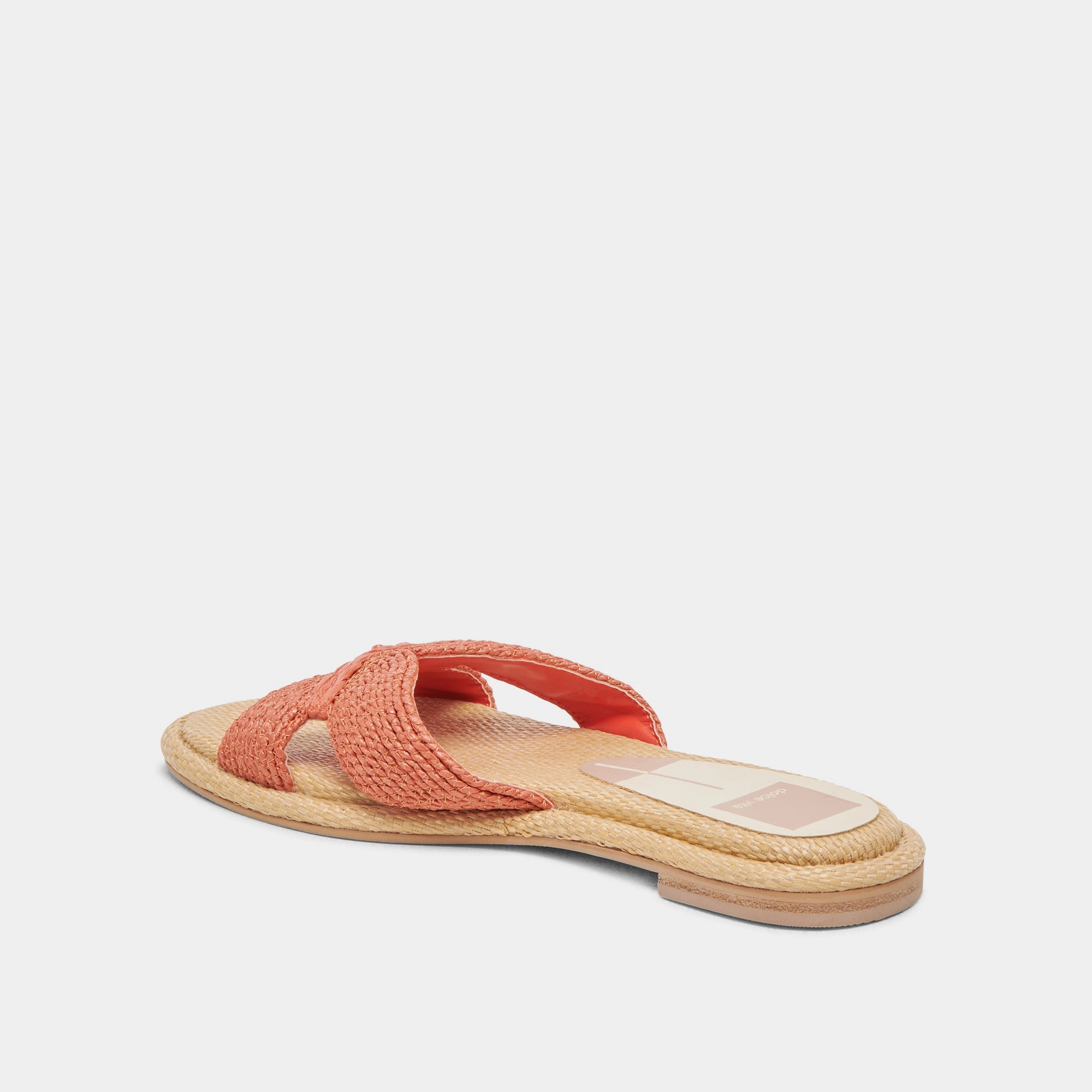 ATOMIC WIDE SANDALS PERSIMMON RAFFIA