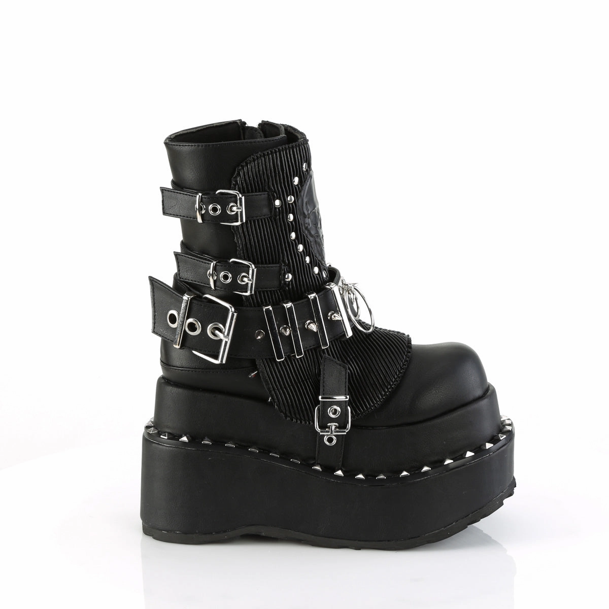 BEAR-150  Black Vegan Leather
