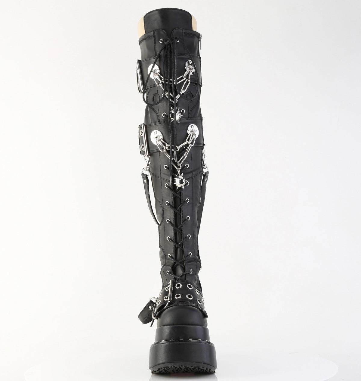 BEAR-316  Black Vegan Leather