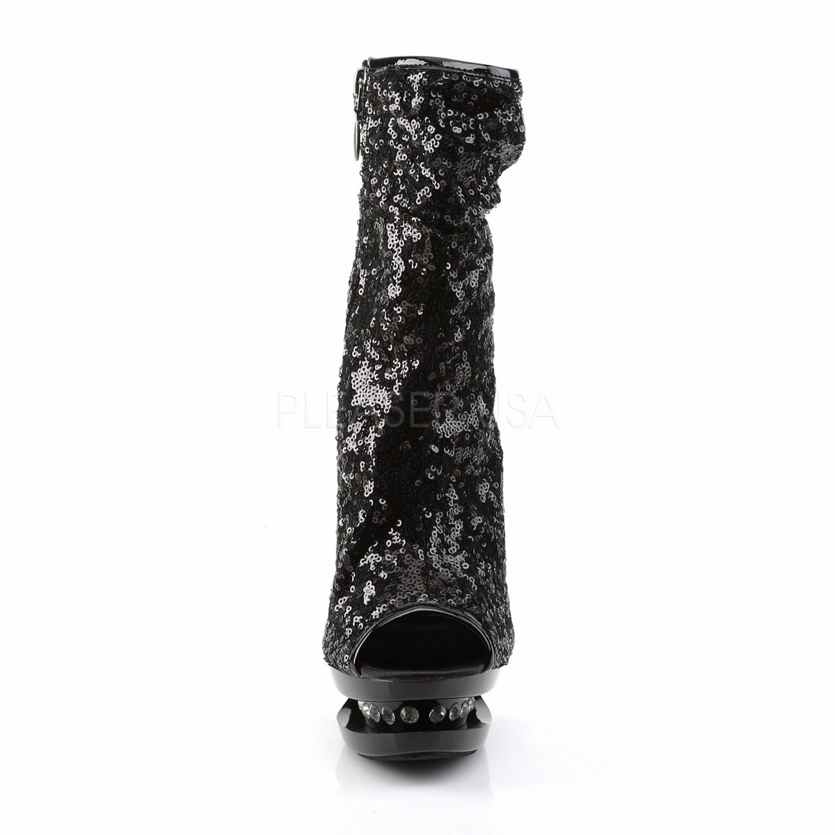 BLONDIE-R-1008  Black Sequins/Black