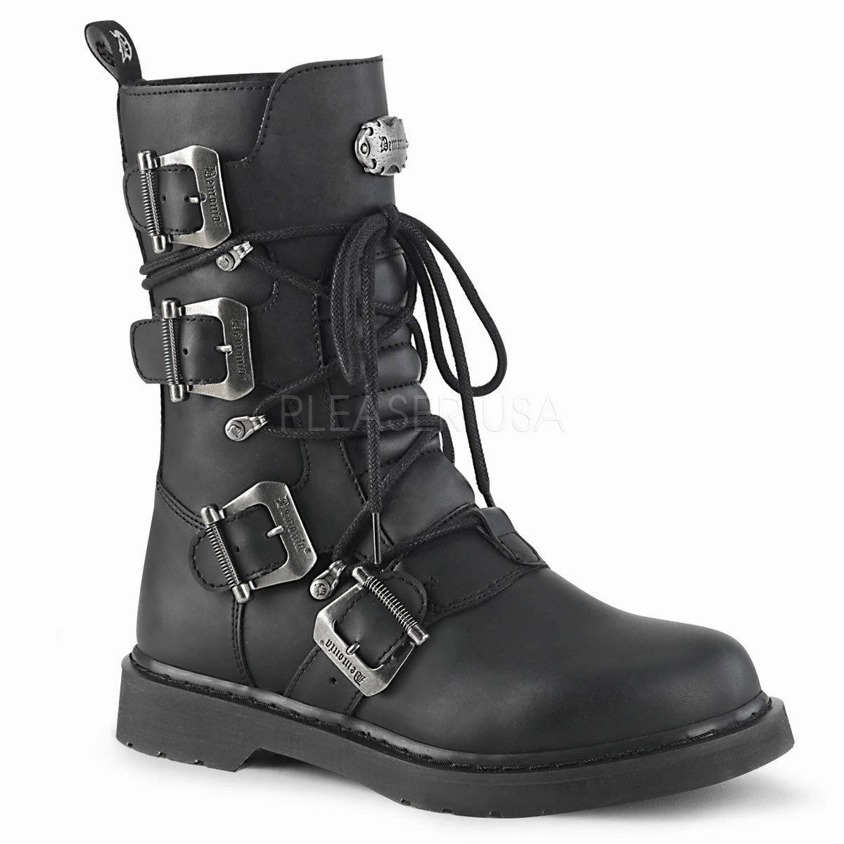 BOLT-265  Black Vegan Leather
