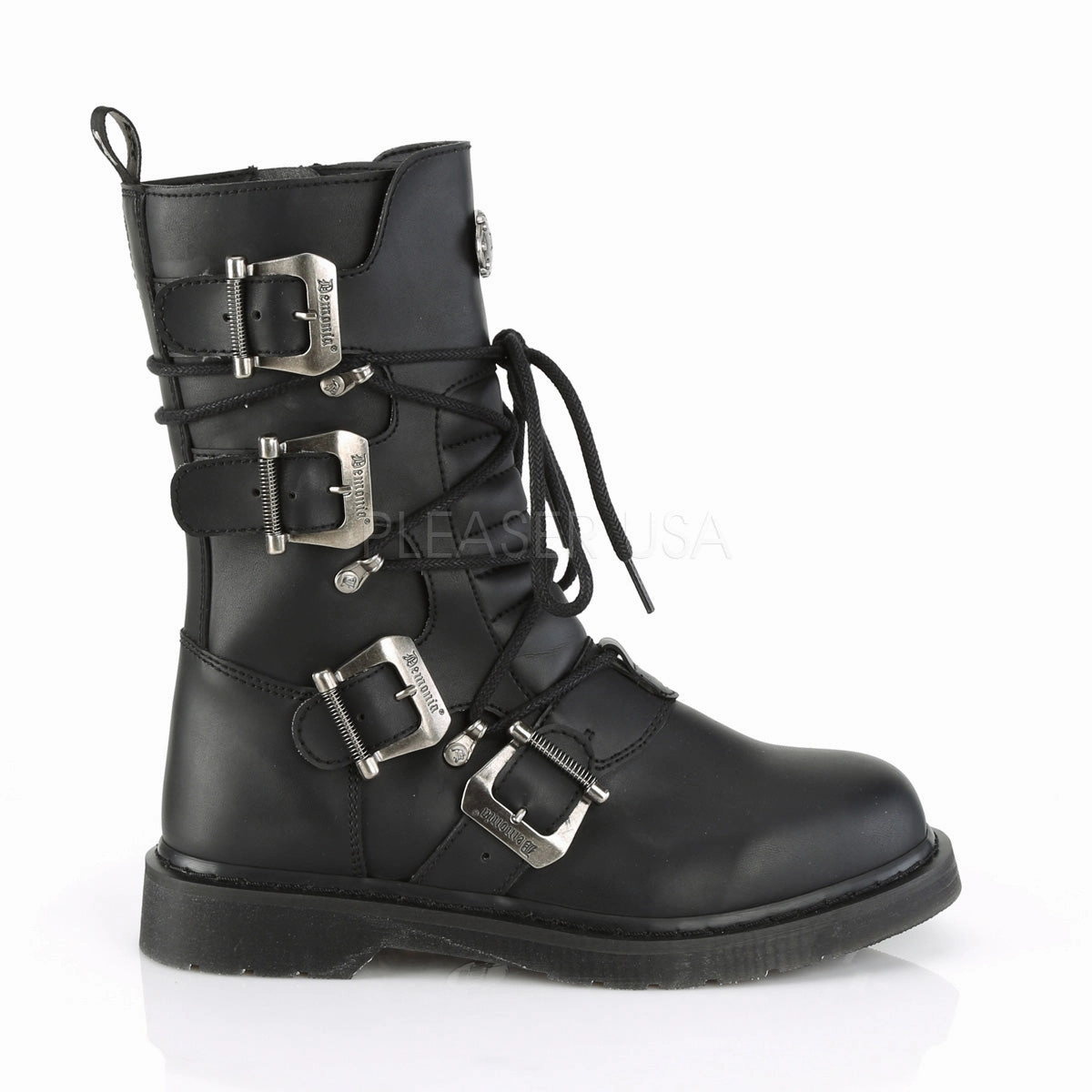 BOLT-265  Black Vegan Leather