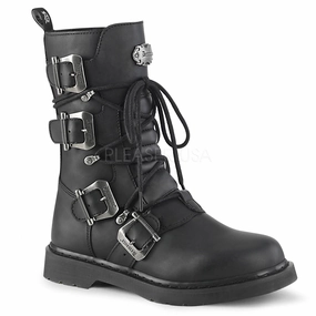BOLT-265  Black Vegan Leather
