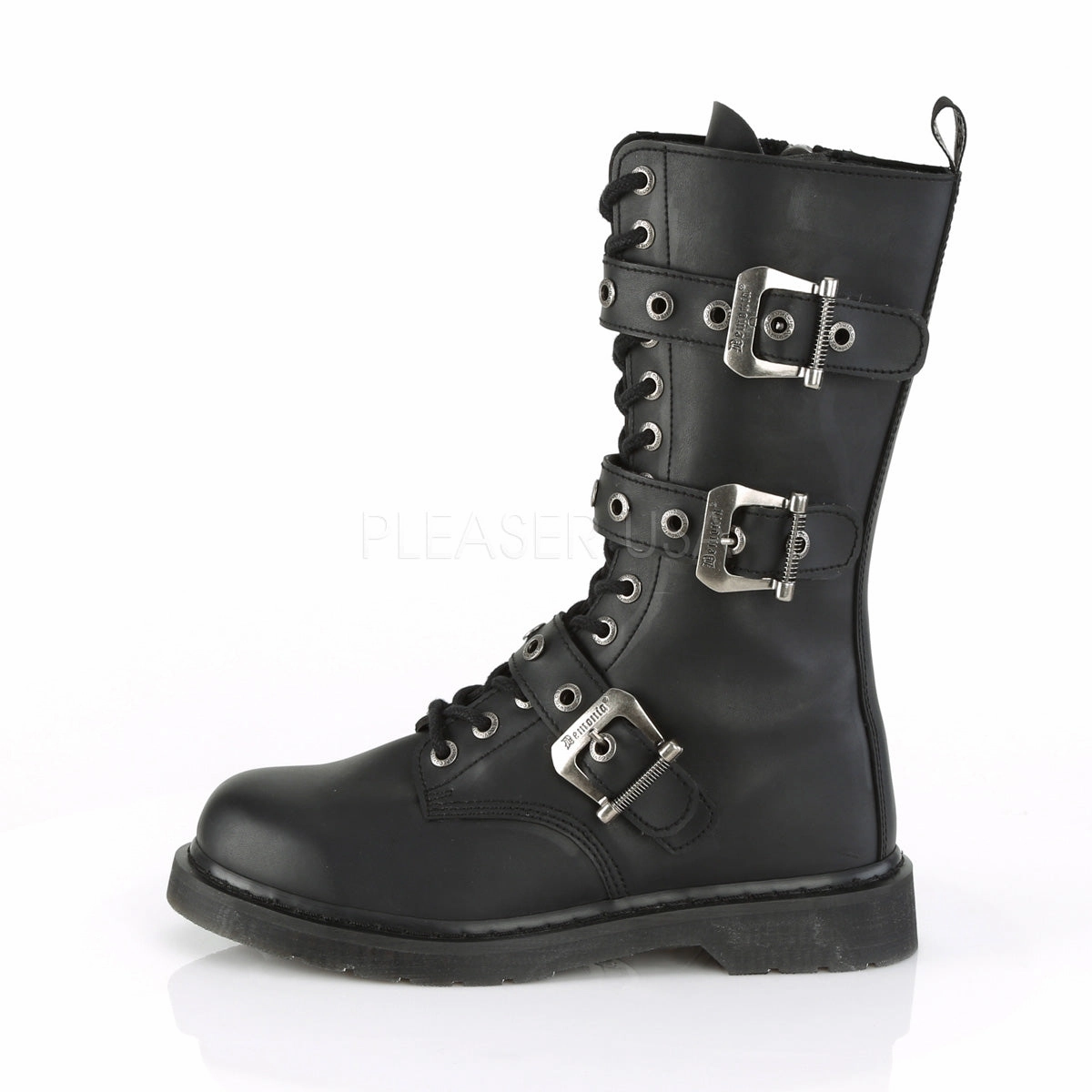 BOLT-330  Black Vegan Leather