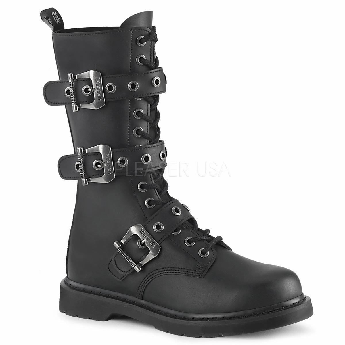 BOLT-330  Black Vegan Leather