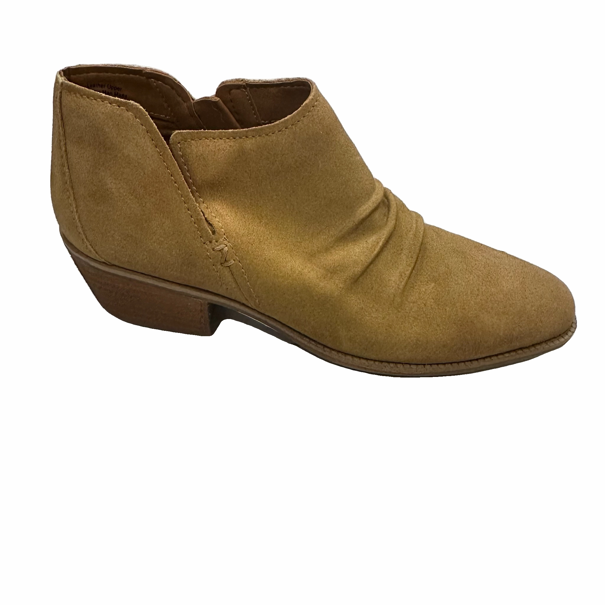 Boots Ankle Flats By Clothes Mentor In Brown, Size: 10