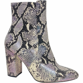 Boots Ankle Heels By Aldo In Snakeskin Print, Size: 9