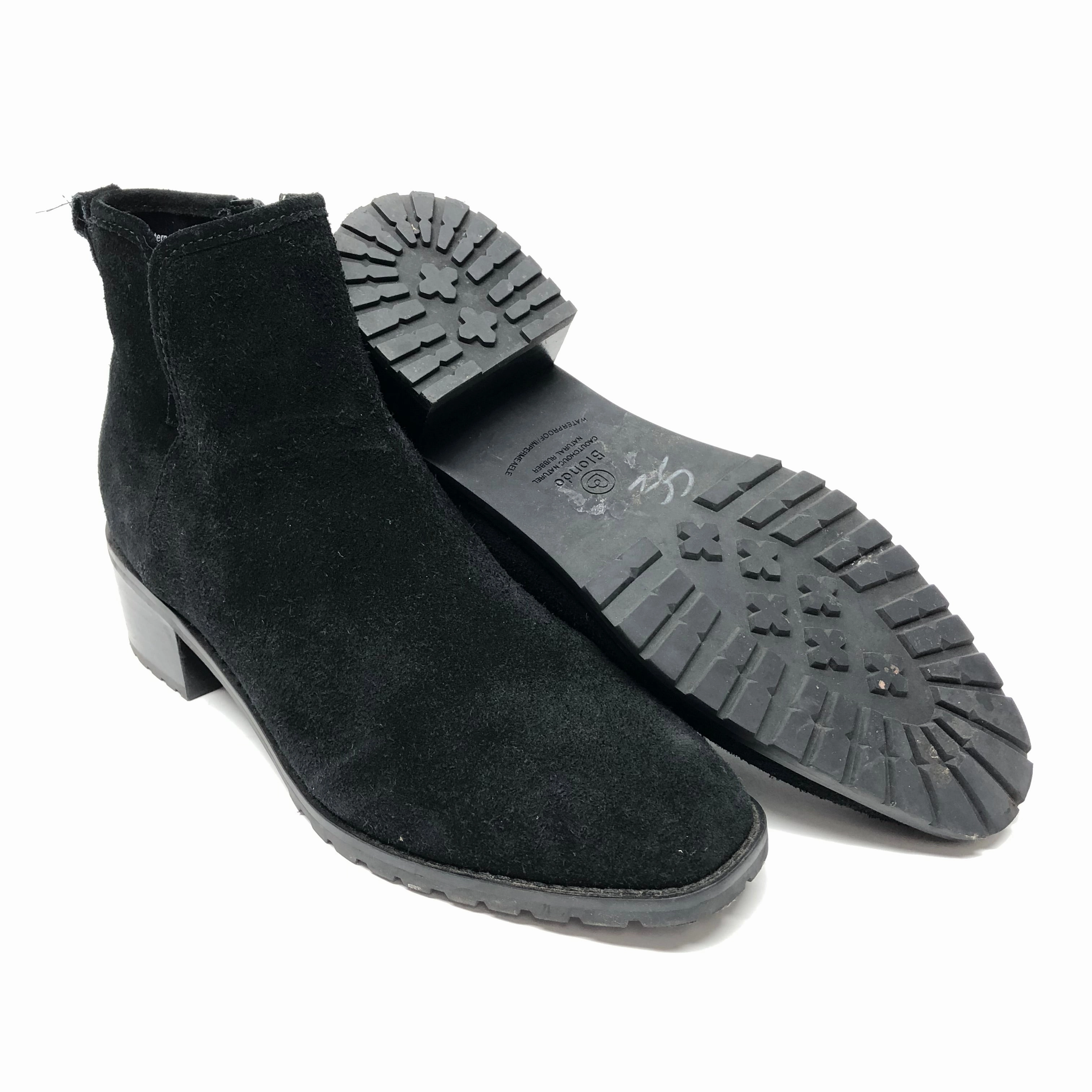 Boots Ankle Heels By Blondo In Black, Size: 8