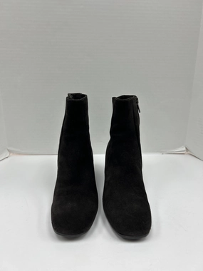 Boots Ankle Heels By Cma In Bronze, Size: 8