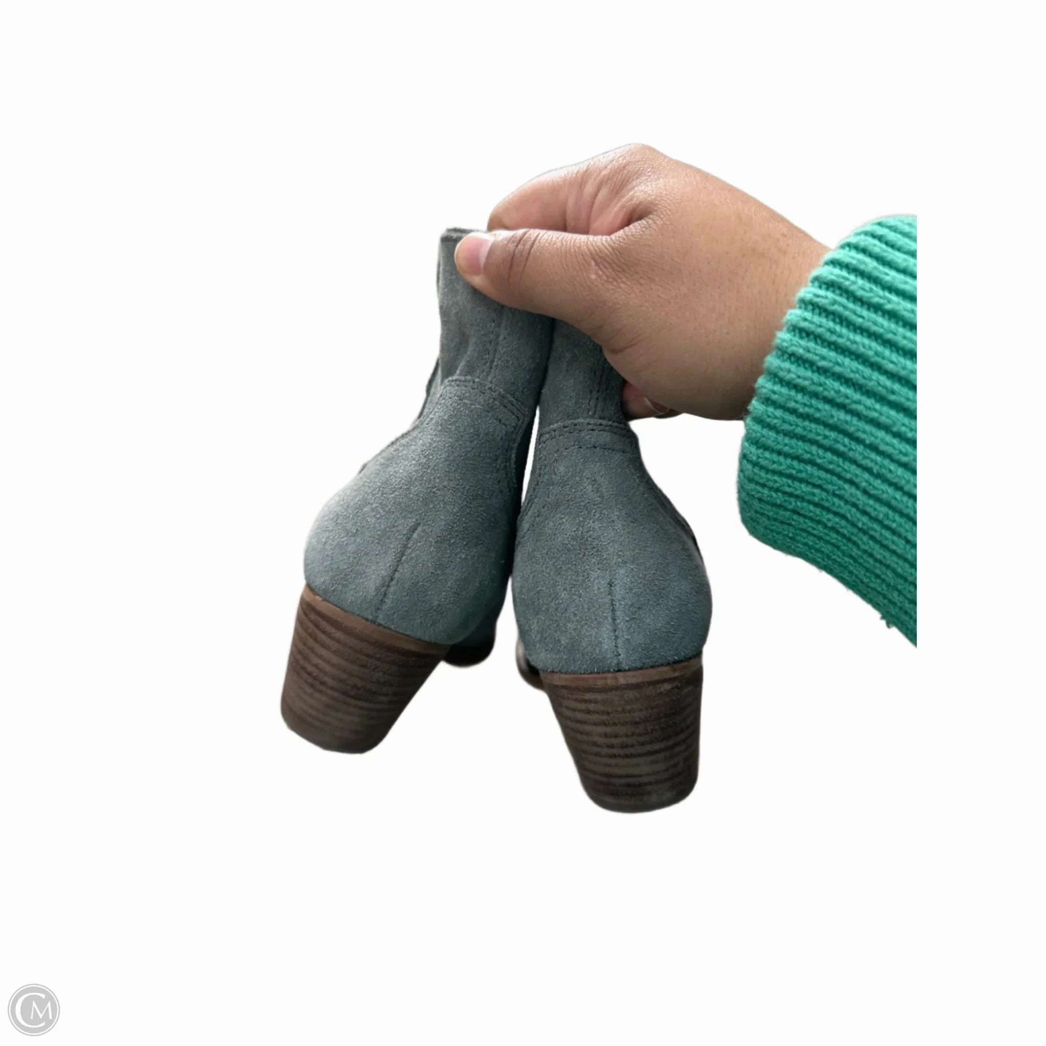 Boots Ankle Heels By Dolce Vita In Grey, Size: 6
