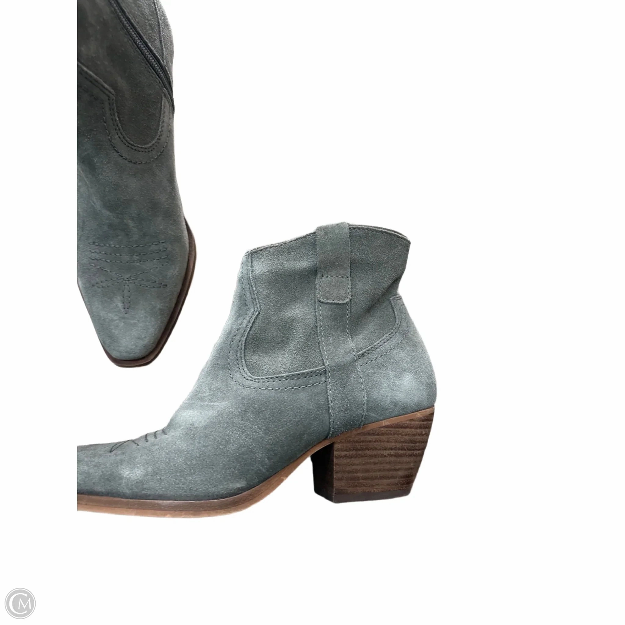 Boots Ankle Heels By Dolce Vita In Grey, Size: 6