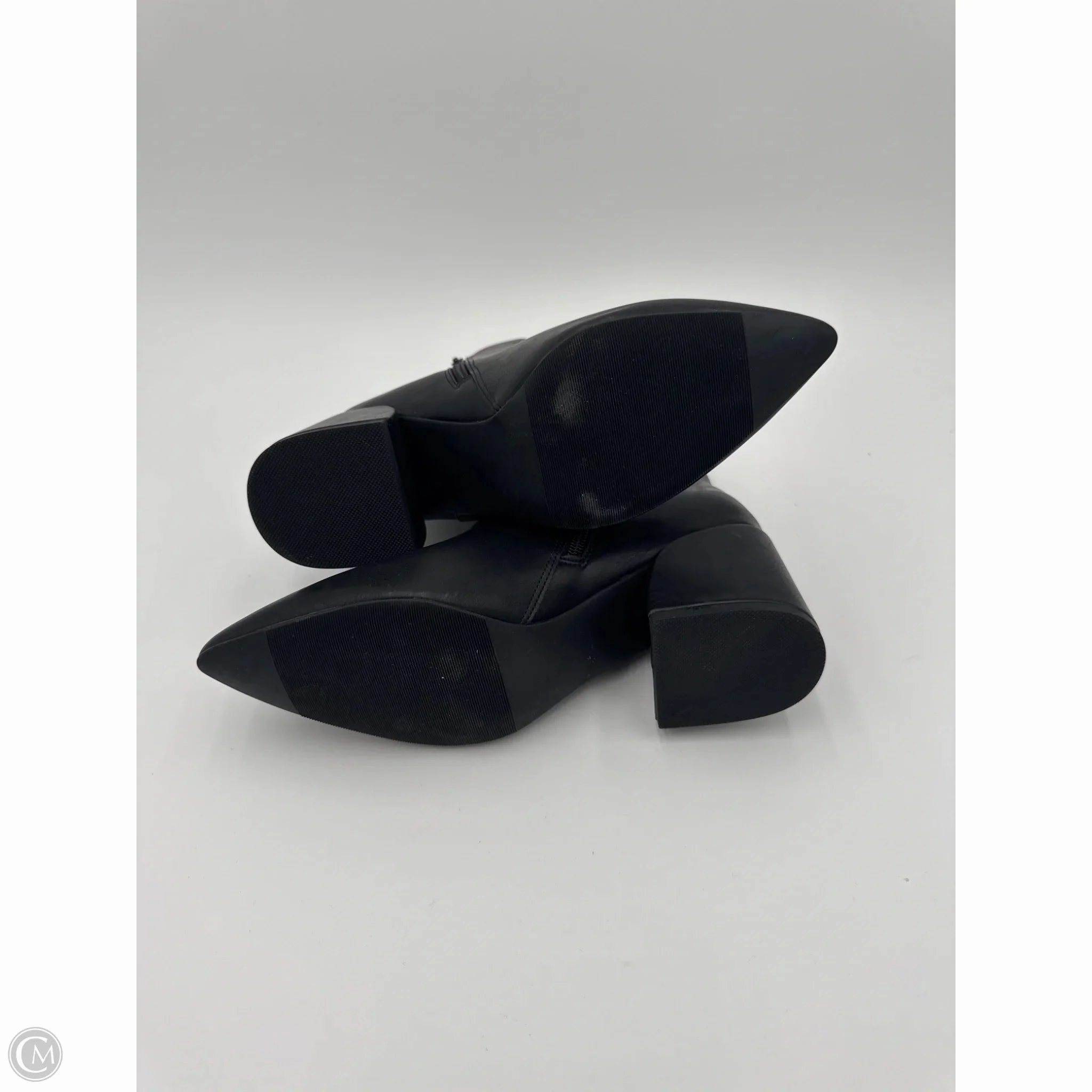 Boots Ankle Heels By Madden Girl In Black, Size: 9