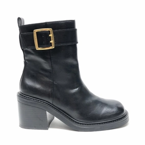 Boots Ankle Heels By Vince Camuto In Black, Size: 8