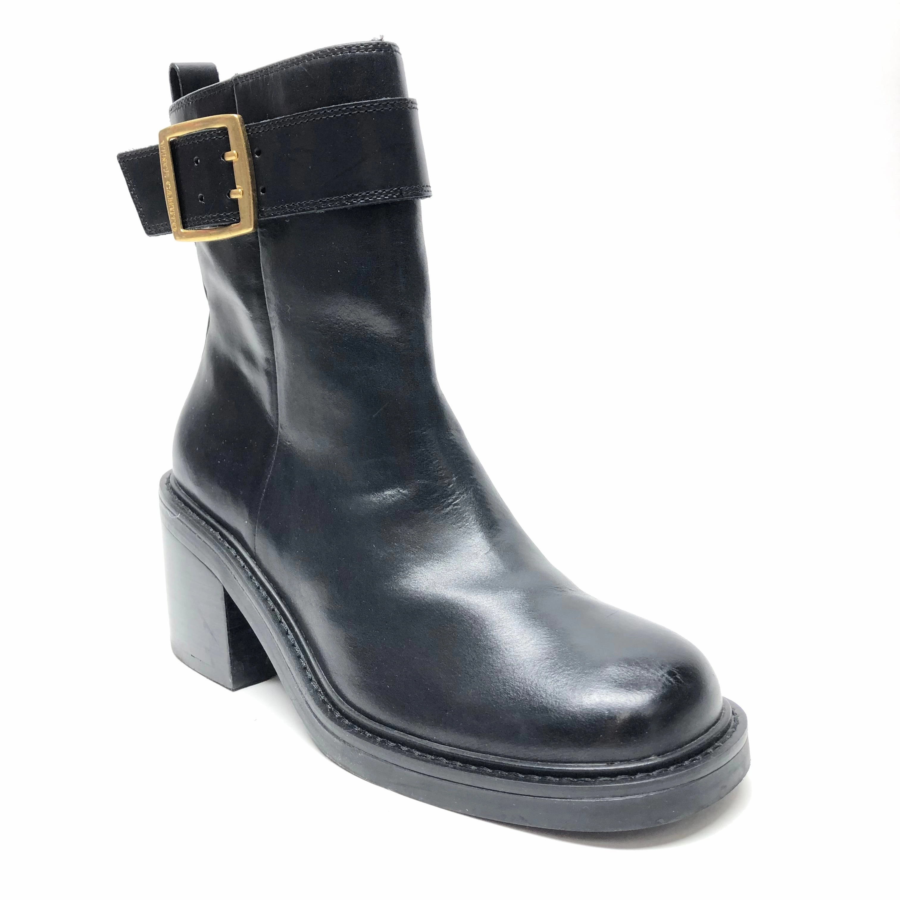 Boots Ankle Heels By Vince Camuto In Black, Size: 8
