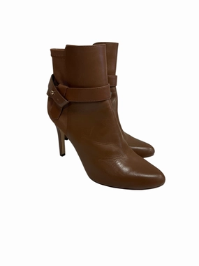 Boots Ankle Heels By White House Black Market In Brown, Size: 6.5