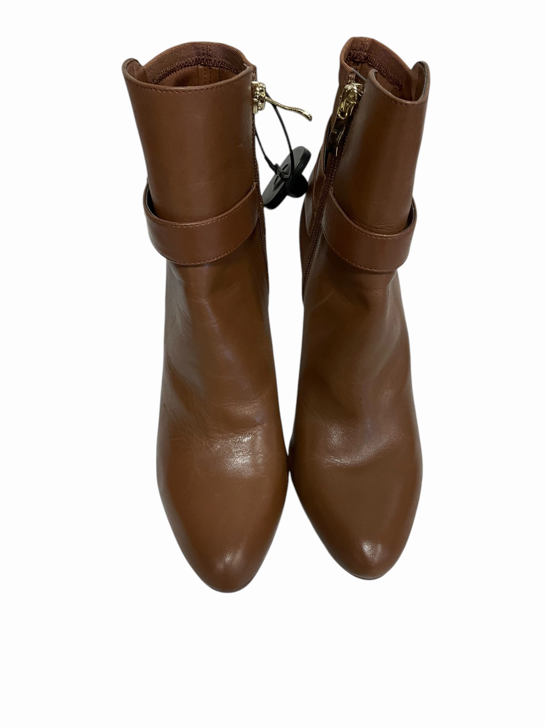 Boots Ankle Heels By White House Black Market In Brown, Size: 6.5