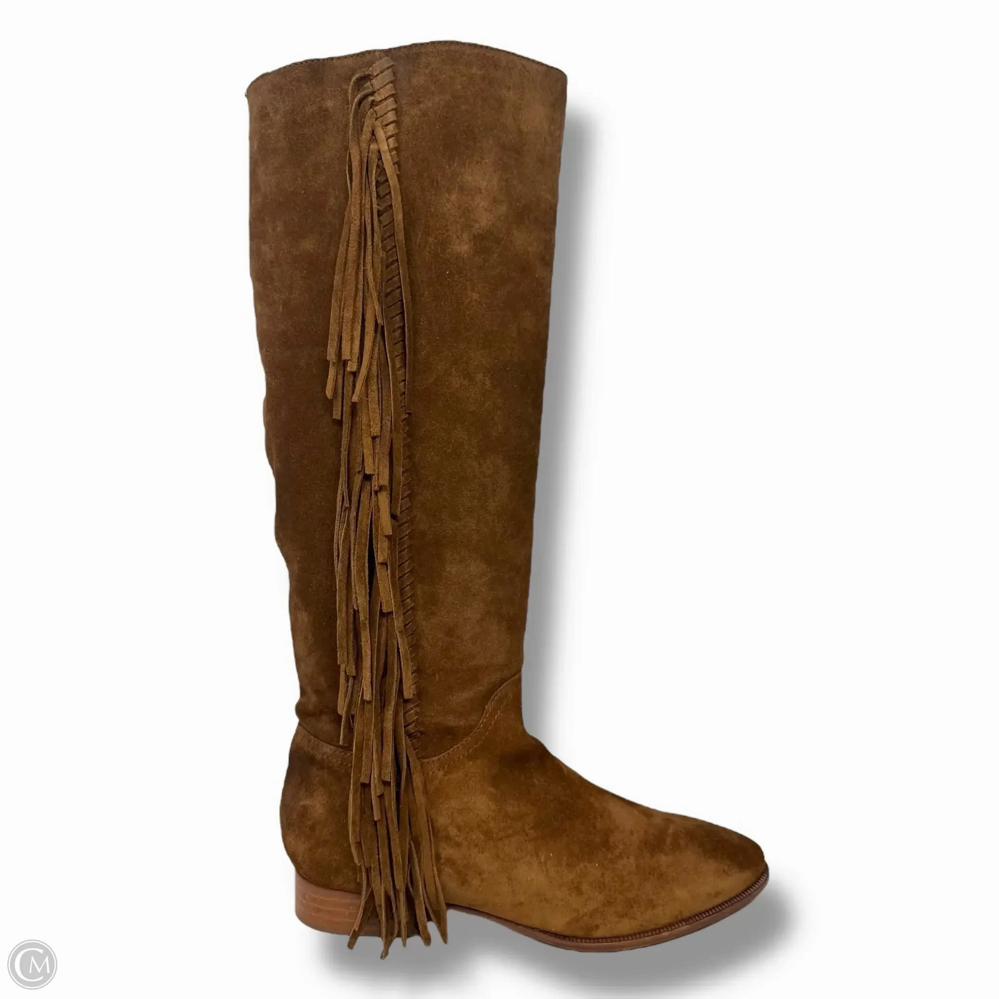 Boots Knee Flats By Polo Ralph Lauren In Tan, Size: 6.5