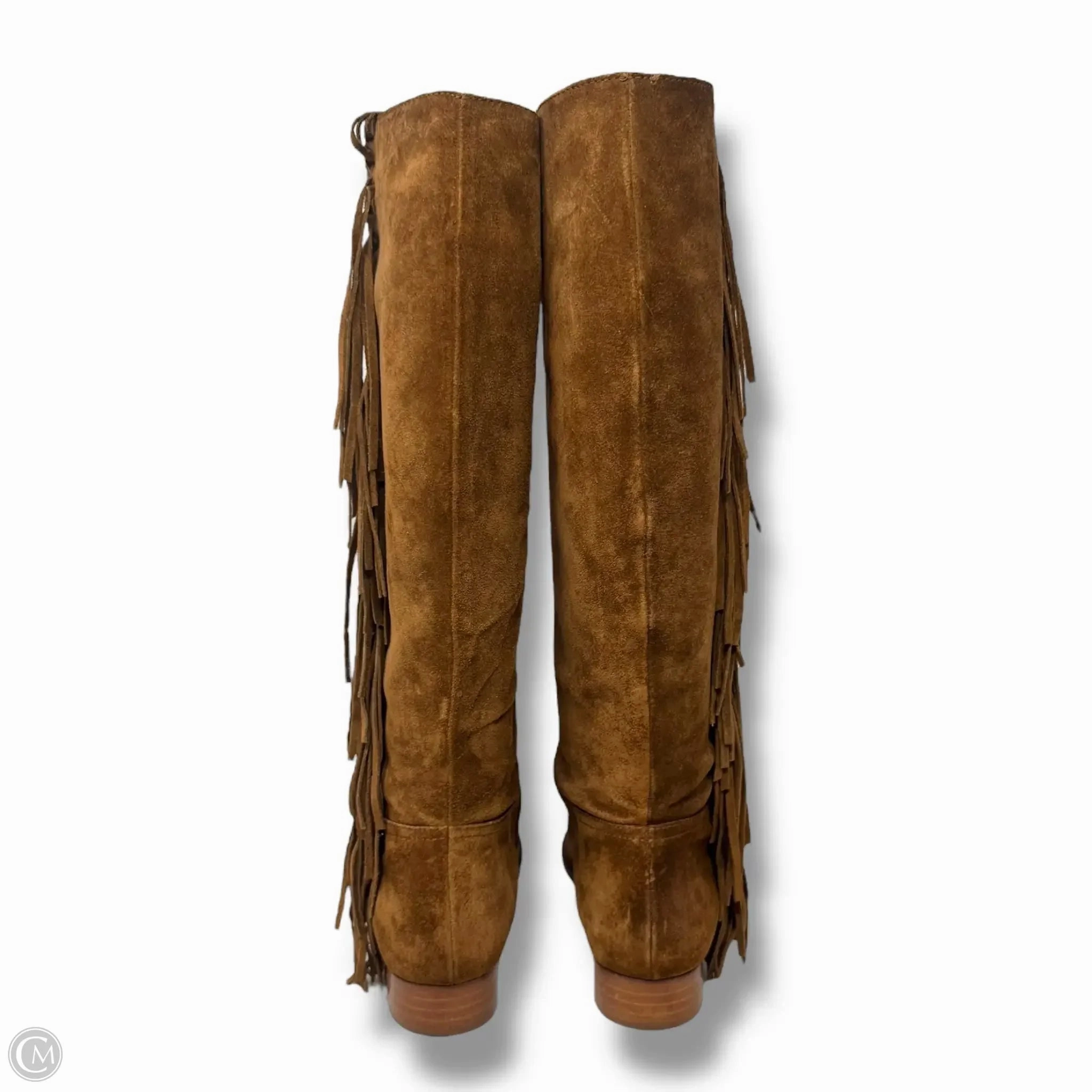 Boots Knee Flats By Polo Ralph Lauren In Tan, Size: 6.5