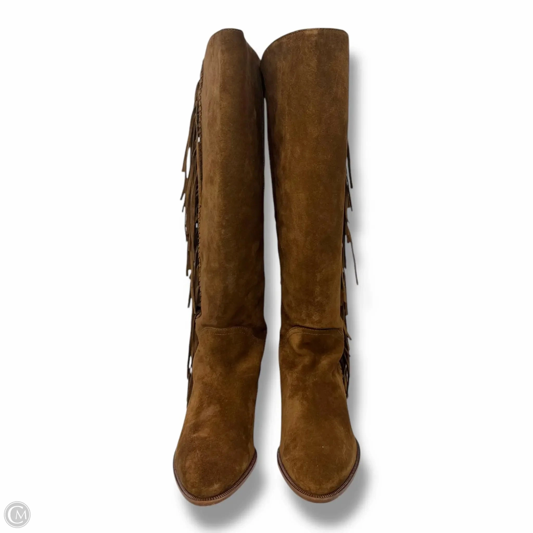 Boots Knee Flats By Polo Ralph Lauren In Tan, Size: 6.5