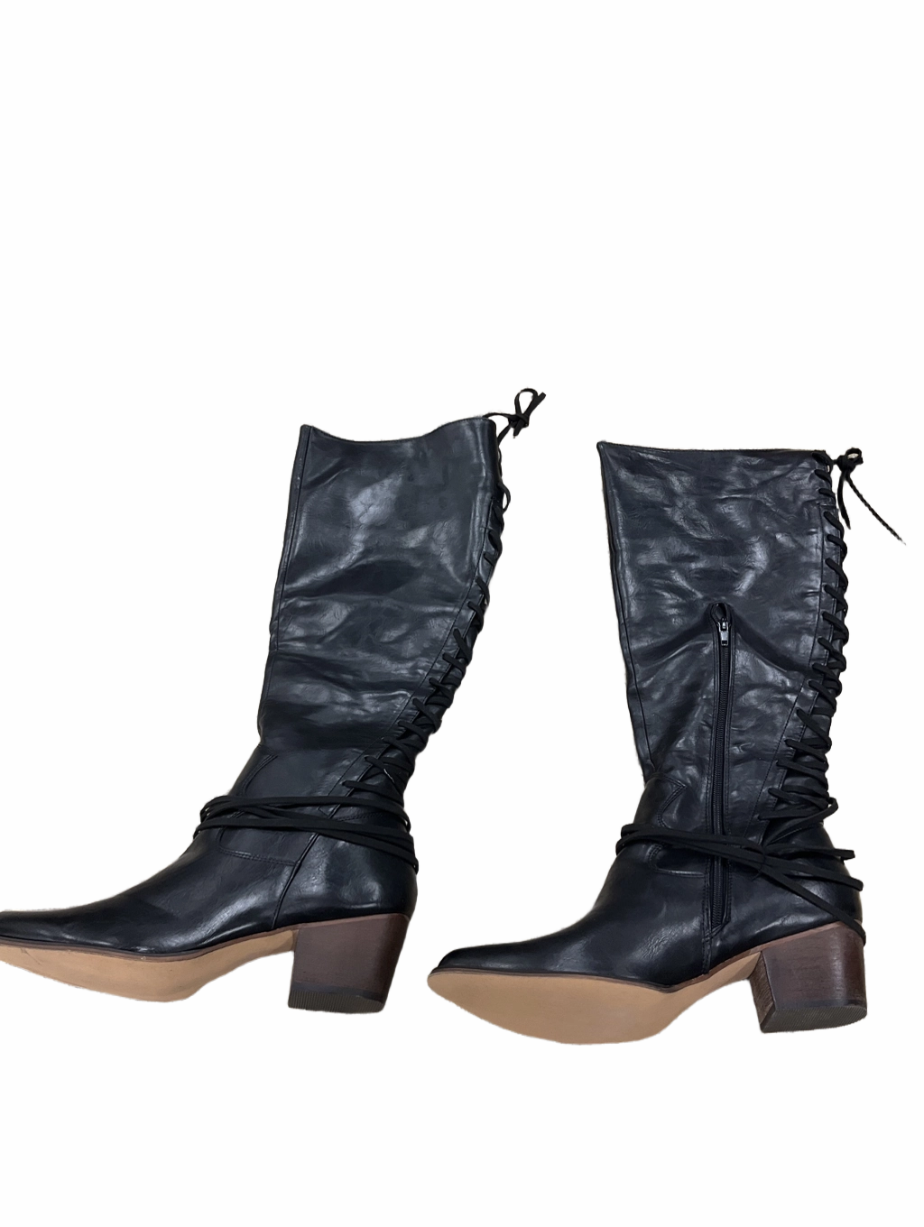 Boots Knee Heels By Cmb  Size: 10