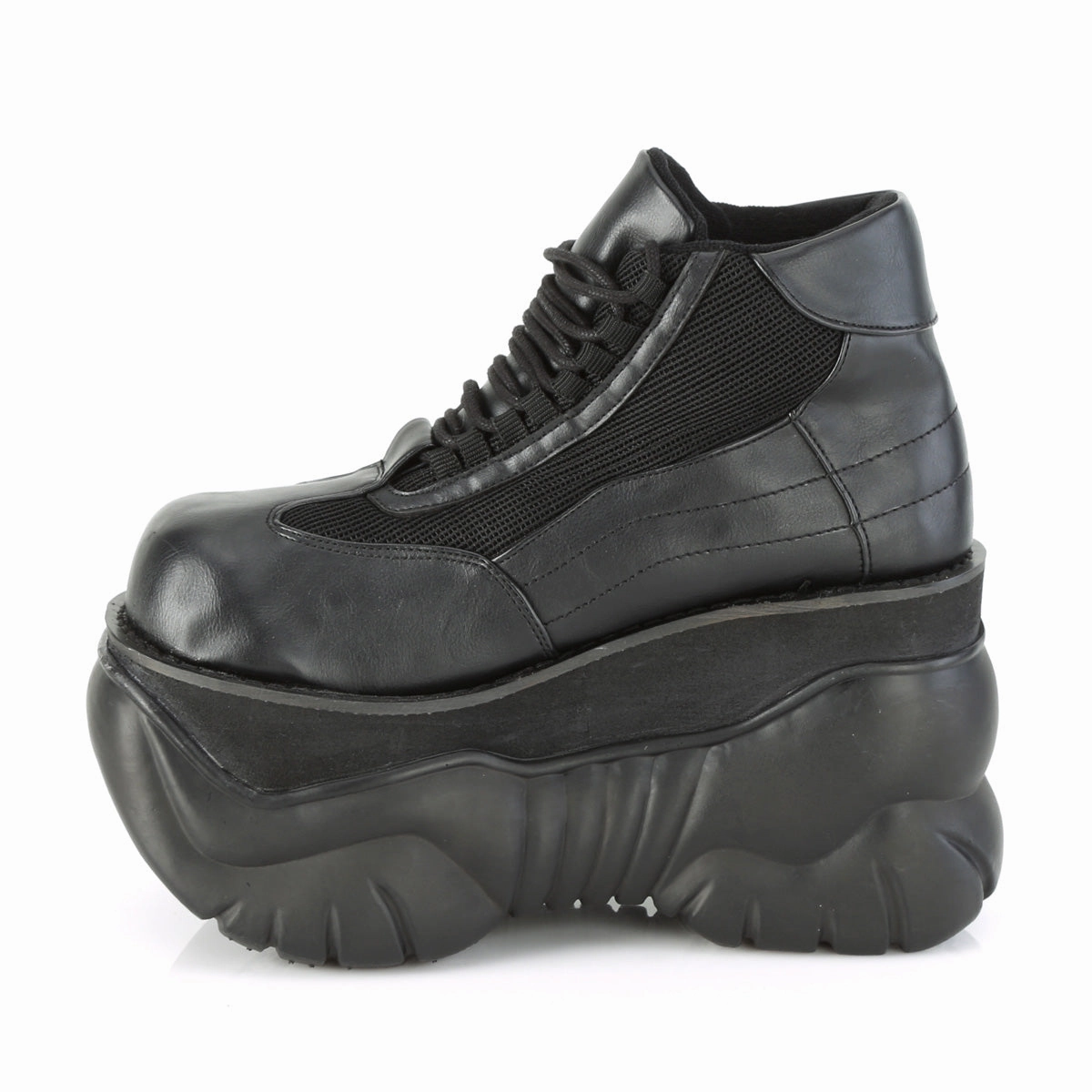 BOXER-01  Black Vegan Leather