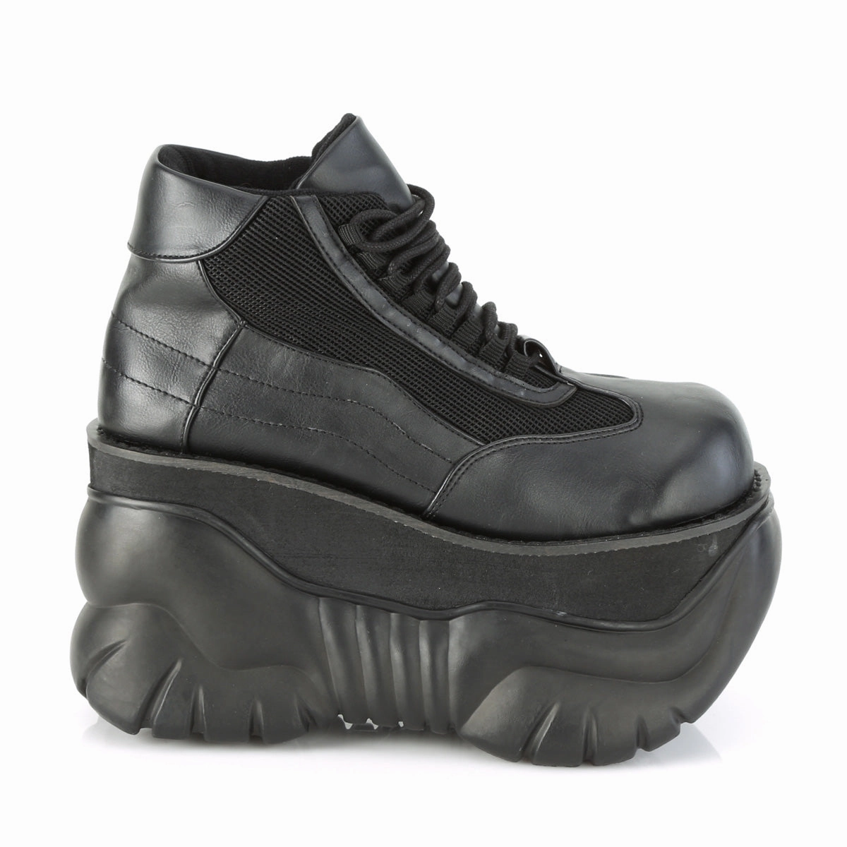 BOXER-01  Black Vegan Leather