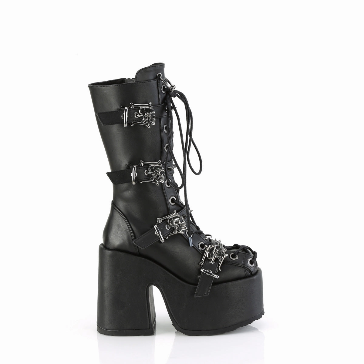 CAMEL-115  Black Vegan Leather