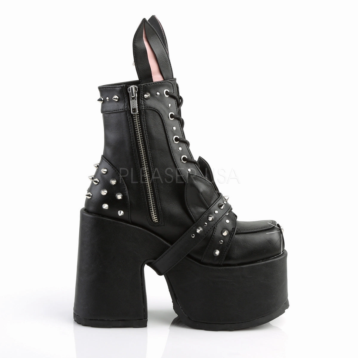 CAMEL-202  Black Vegan Leather