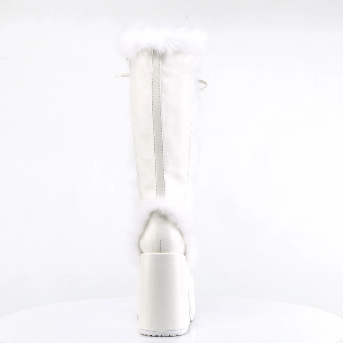 CAMEL-311  White Vegan Leather