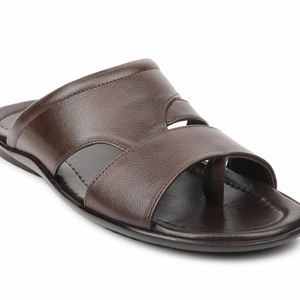 Coolers Brown Casual Slipper For Men COOL99-704 By Liberty