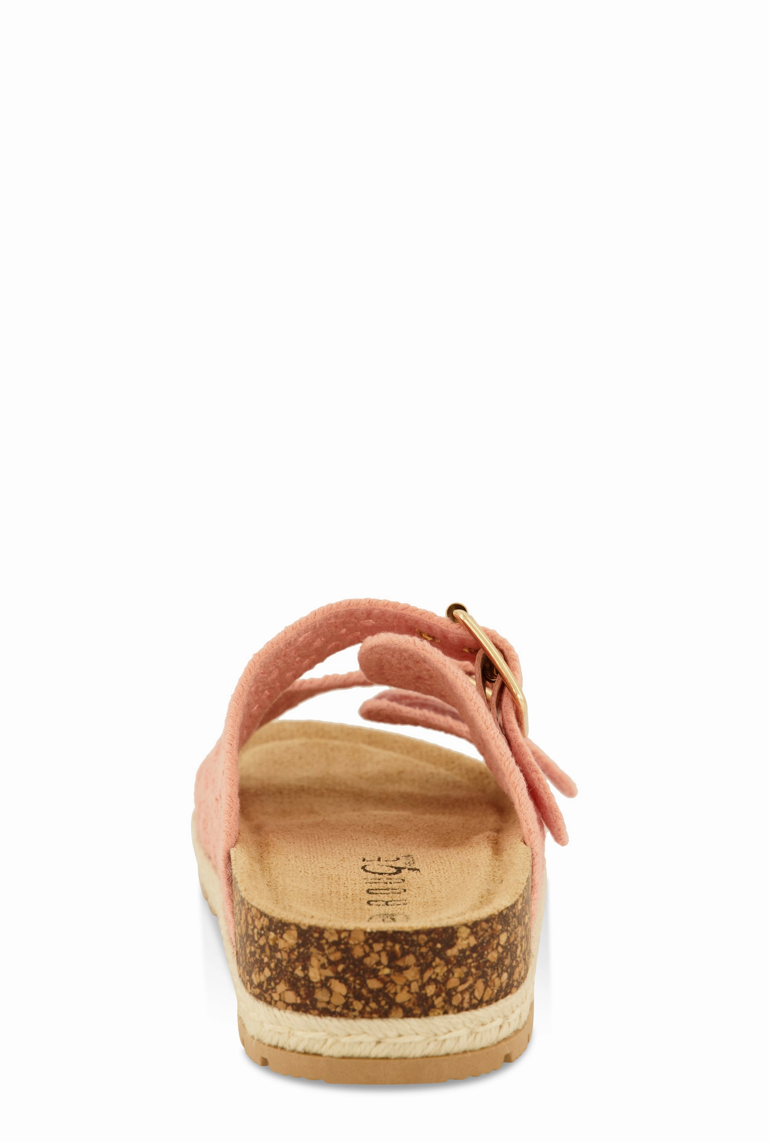 Crochet Double Buckle Espadrille Footbed Sandals