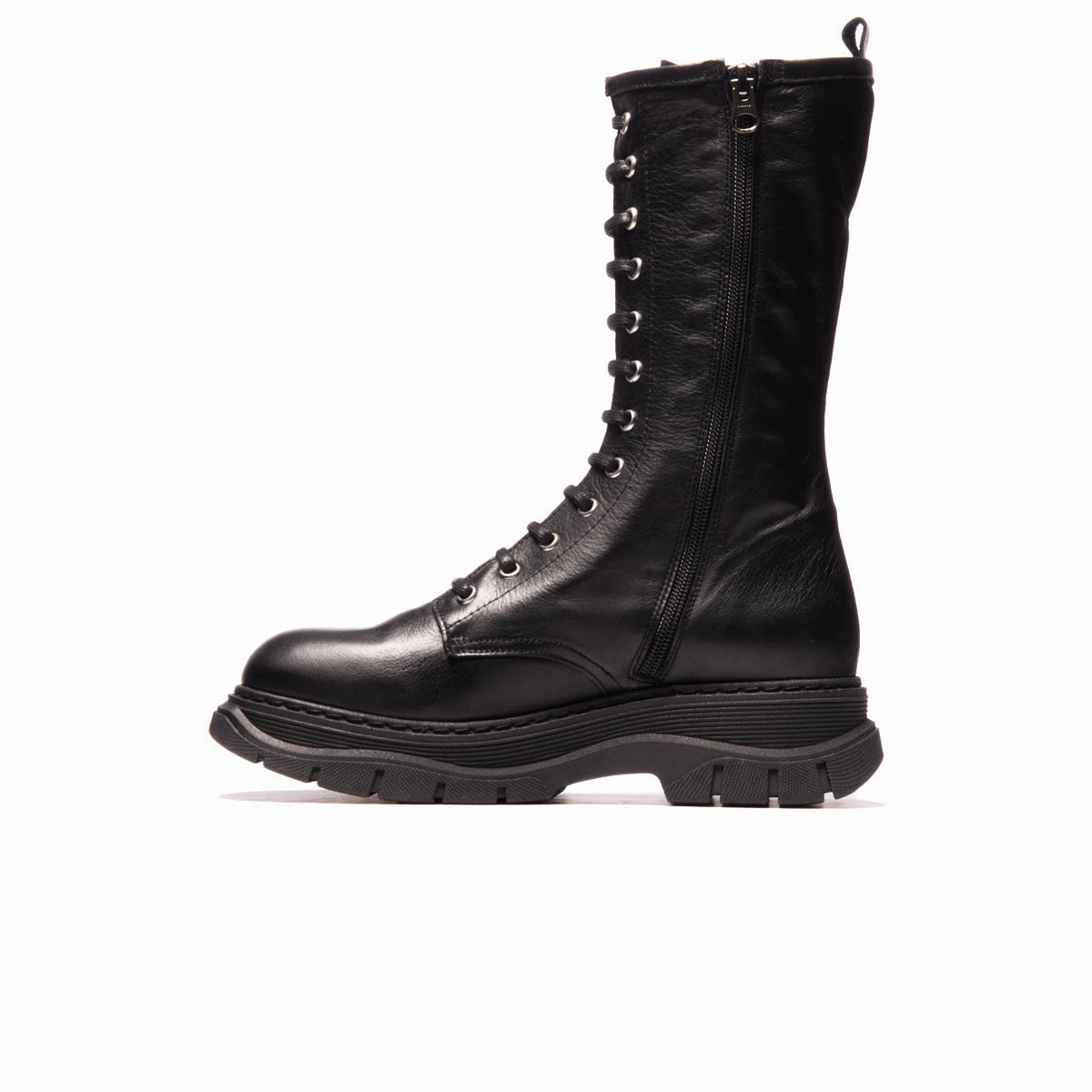 Curtis Black Leather