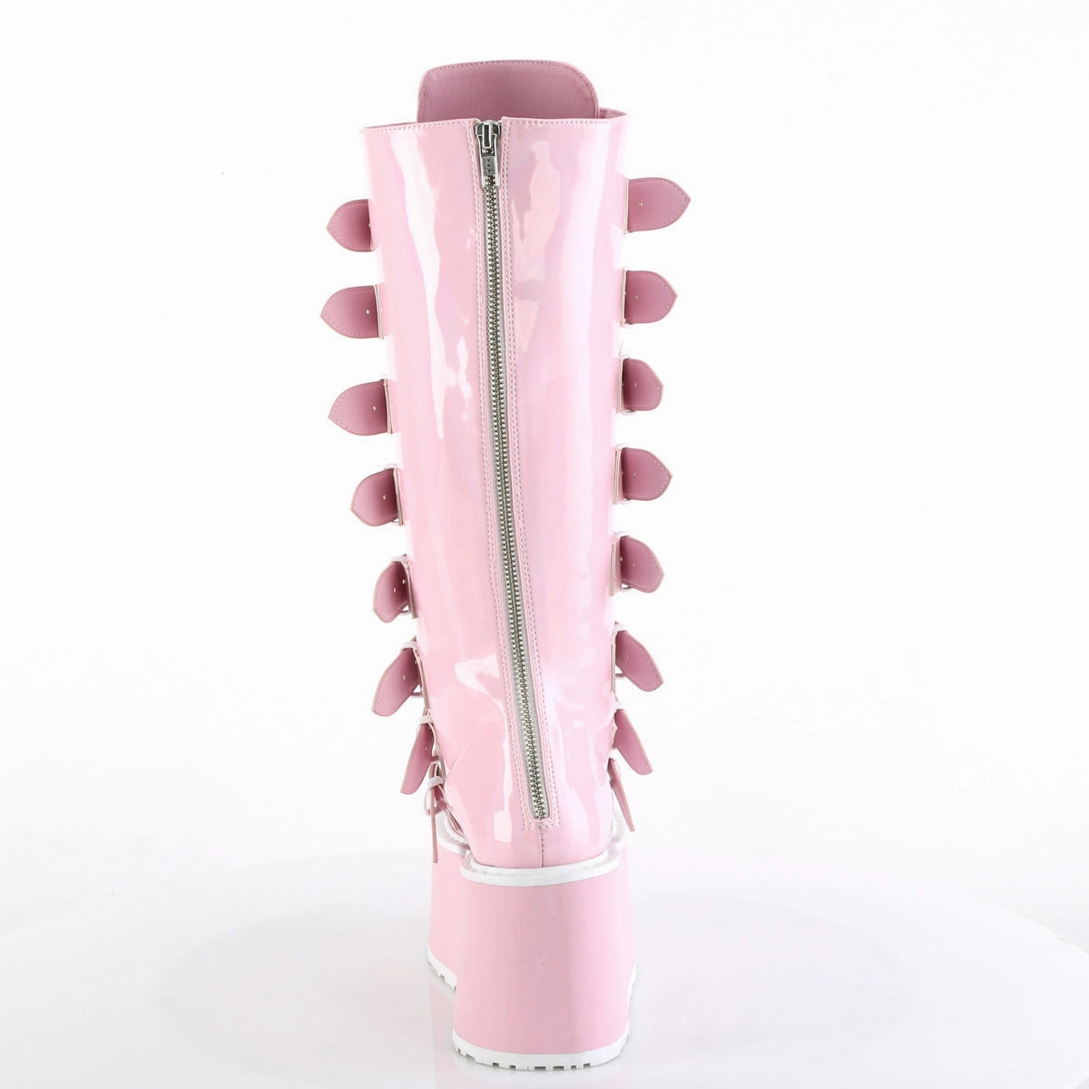 DAMNED-318  Baby Pink Holo Patent