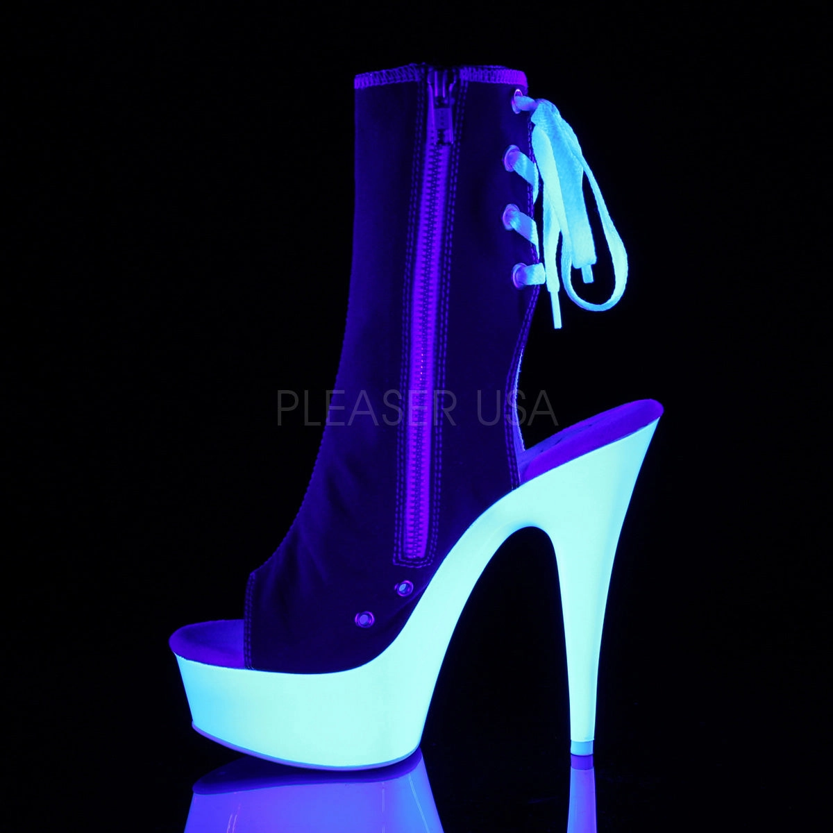 DELIGHT-1018SK  Red Canvas/Neon White