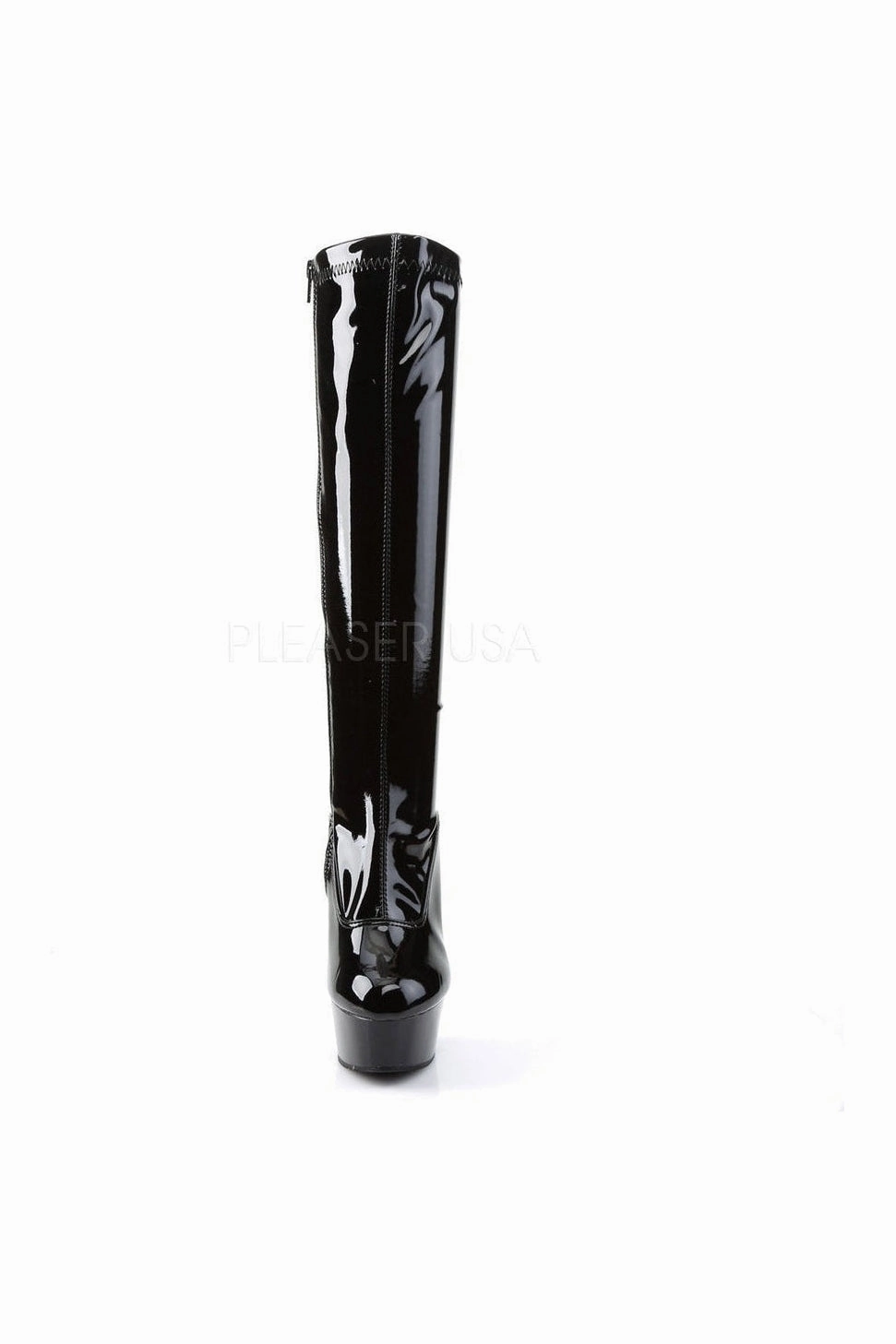DELIGHT-2000 Platform Boot  | Black Patent
